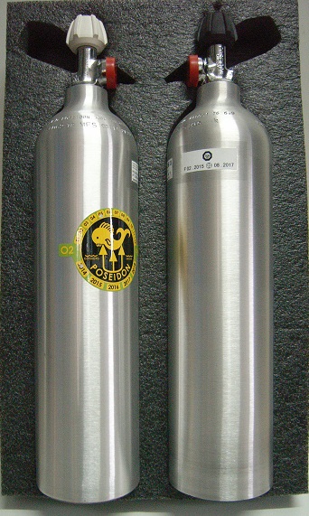 3L Aluminium Cylinder Set EU Poseidon