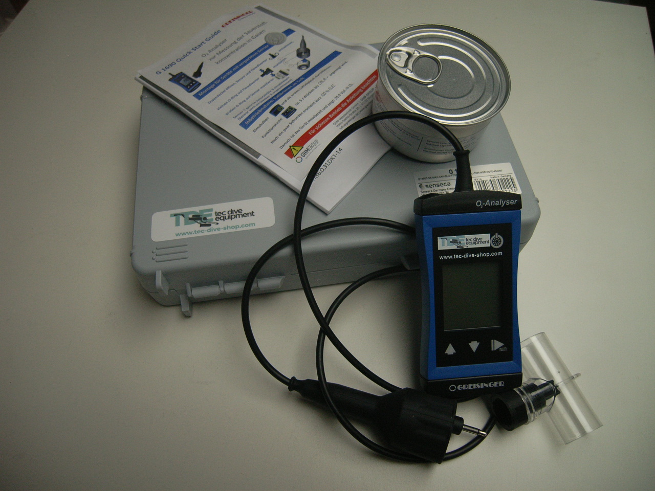Sauerstoff Analyser GOX G1690T - MAX  -  (Nachfolger vom bekannten GOX 100 T)