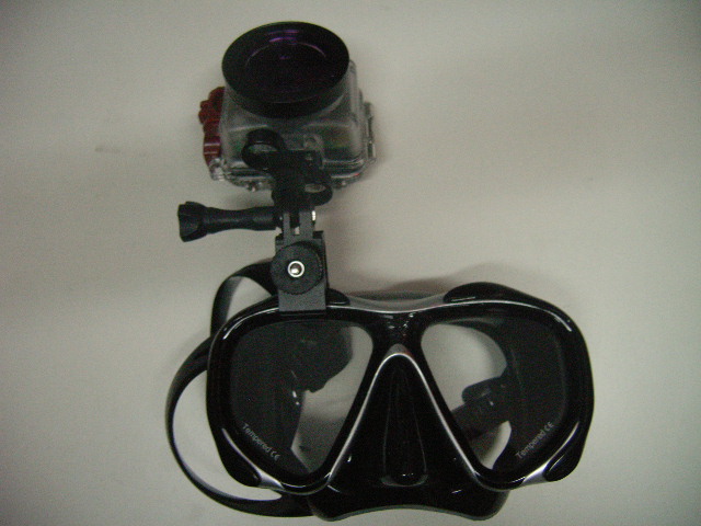 Maskenhalterung für Kamera