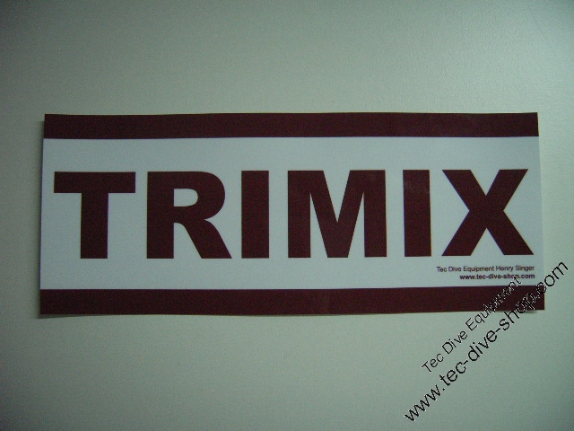 Aufkleber TRIMIX 