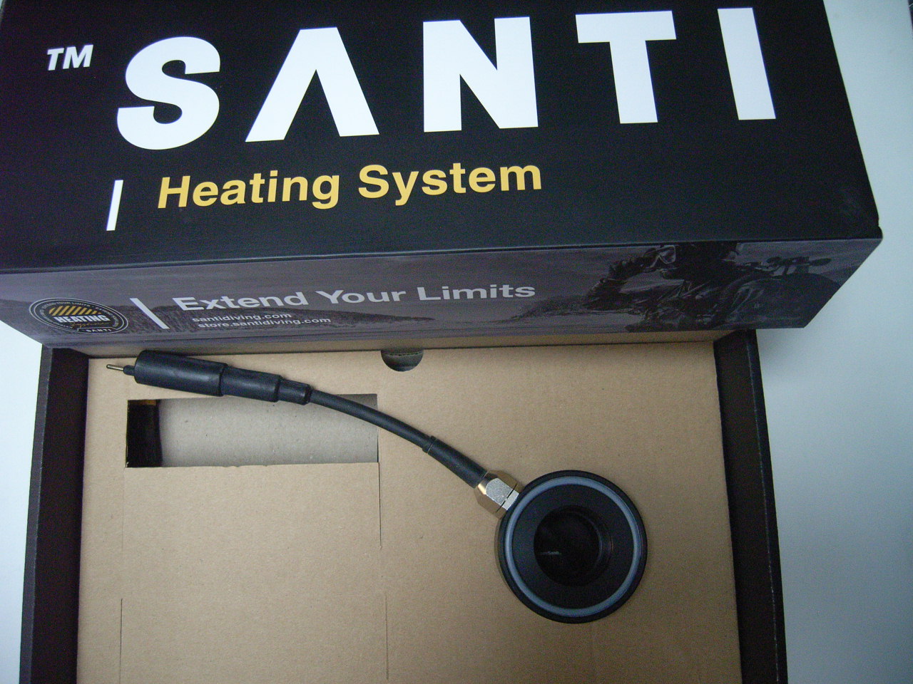 Santi DrySuit Connector (Kabeldurchführung für Apeks oder SiTech Einlassventile)