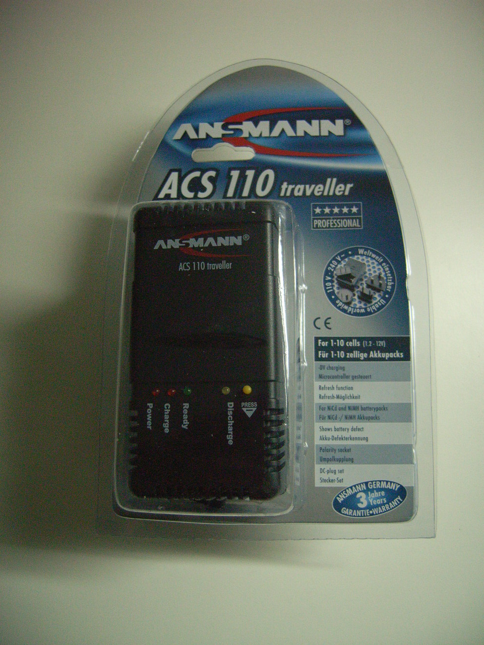 Ladegerät Ansmann ACS 110 Traveler