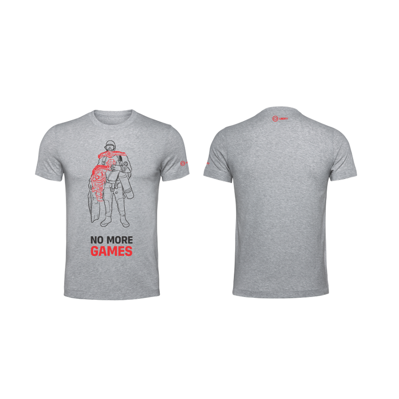 T-shirt DIVESOFT -  Diver - Grey