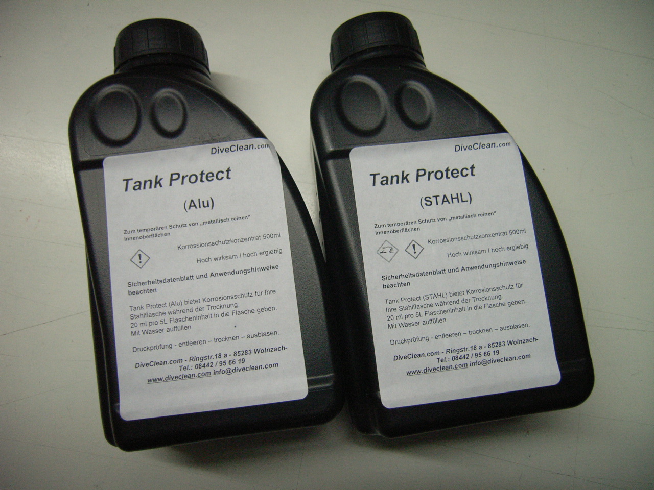 Tank Protect für Alu- oder Stahl-Tauchflaschen