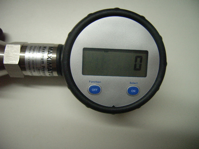Sauerstoff-Manometer 0-400 bar Digital oder Analog